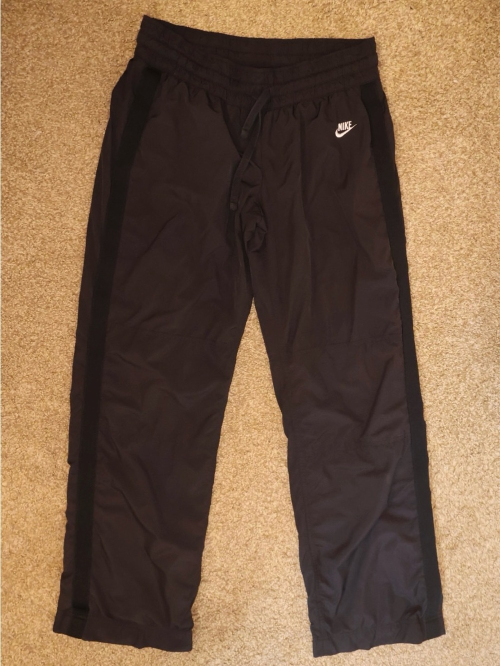 Vintage 2000s Nike Track Pants Adult Medium Black